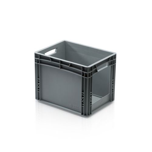 Plastová Euro přepravka s vkladovým oknem, 40 x 30 x 32 cm