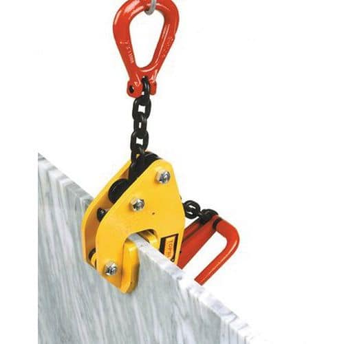 Automatická svěrka na zvedání desek Tractel, síla 500 kg, rozevření 20 - 120 mm