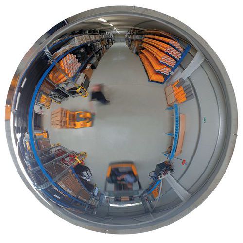 Průmyslové parabolické zrcadlo 360° Dancop, průměr 125 cm