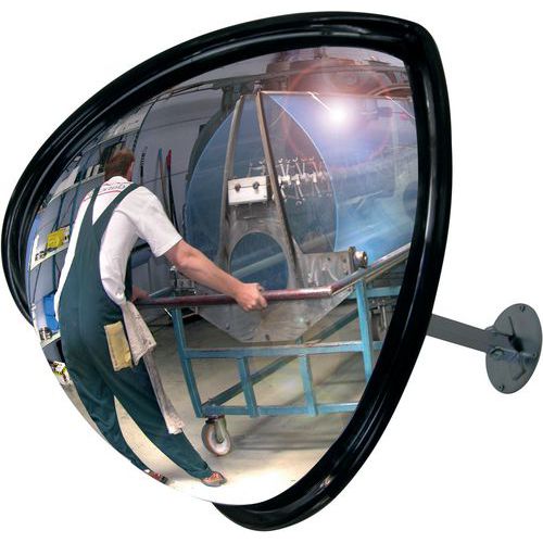 Průmyslové zrcadlo TRANSPO 180° Dancop