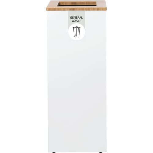 Třídicí stanice Lune Paxa Large 65 l bílá/šedá