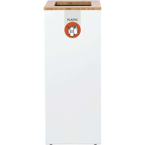 Třídicí stanice Lune Paxa Large 65 l bílá/oranžová