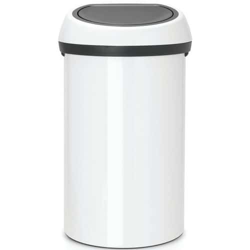 Odpadkový koš Soft–Touch 60 l bílý
