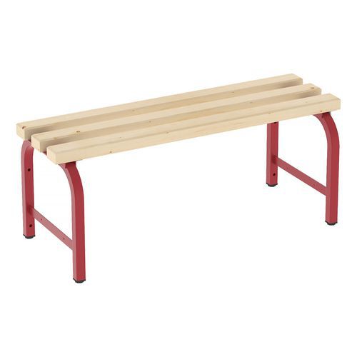 Lavice Ella, 100 cm, červená