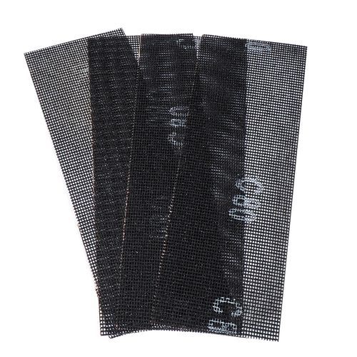 TOPTRADE mřížka brusná, sada 10 ks, 105 x 280 mm, zrnitost 100