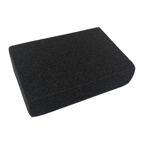 TOPTRADE houbička brusná, 100 x 70 x 25 mm, zrnitost 60