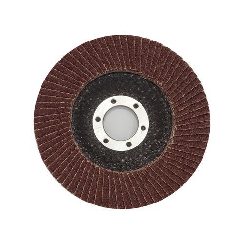 TOPTRADE kotouč brusný, lamelový, zrnitost 60, 115 x 22,2 x 2 mm