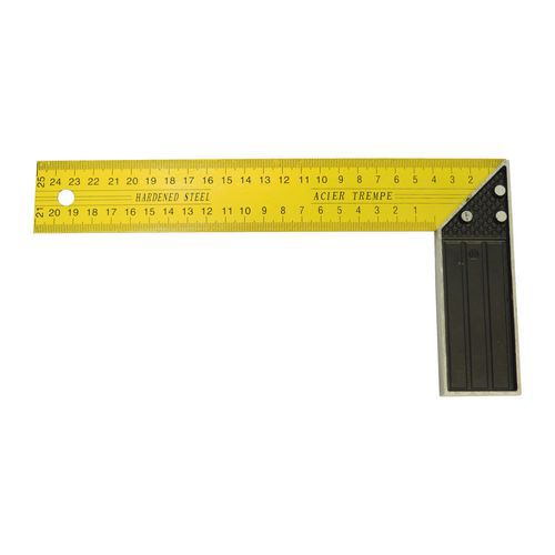TOPTRADE úhelník tesařský, příložný, pružný, 300 mm