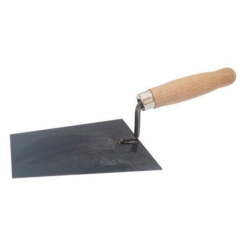 TOPTRADE lžíce zednická, ocelová, profi, 160 x 130 mm