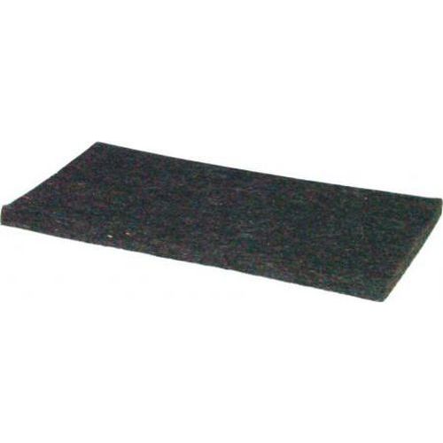 TOPTRADE povrch náhradní, plsť hnědá, 250 x 130 x 10 mm