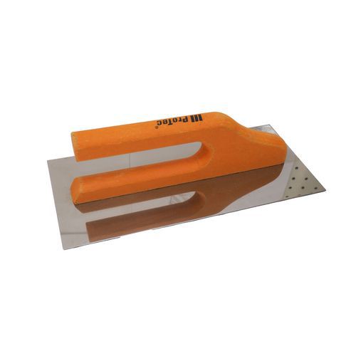 Hladítko nerezové ProTec s dřevěnou rukojetí, 280 x 130 mm, hladké