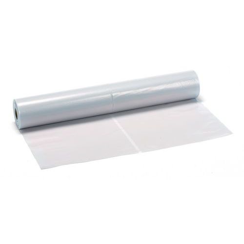 TOPTRADE fólie stavební, polorukáv, 2 x 50 m, váha 9 kg, LDPE, 100 mu