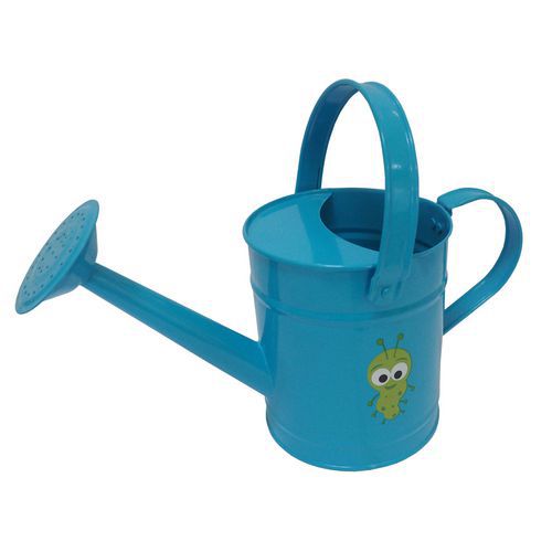 REFLEX dětské zahradní nářadí - konev, kovová, 1,6 l, modrá