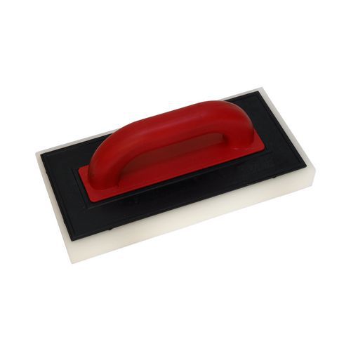 TOPTRADE hladítko ABS, molitan jemný, 280 x 140 x 30 mm