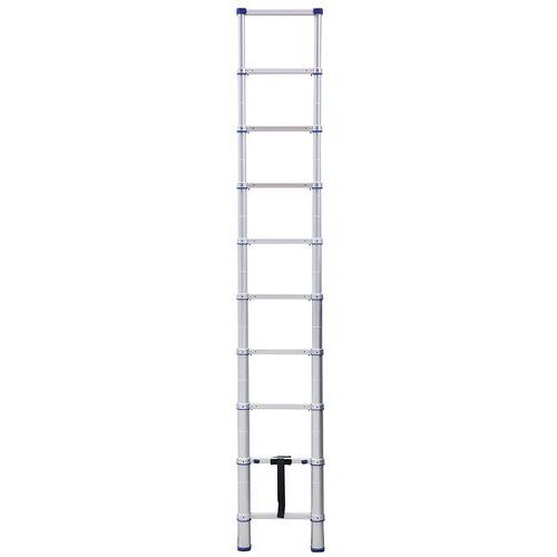 Teleskopický hliníkový žebřík X-Tenso 2 Tubesca-Comabi, 10 příček