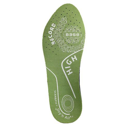 Vložky do bot Dry'n Air Scan & Fit Record High, zelená, vel. 34