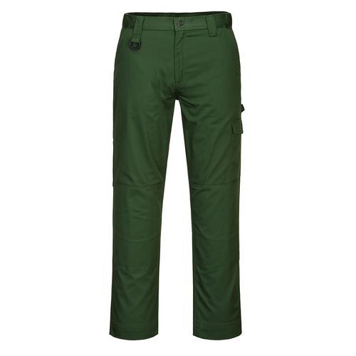 Super Work Trouser, tmavě zelená, normální, vel. 28