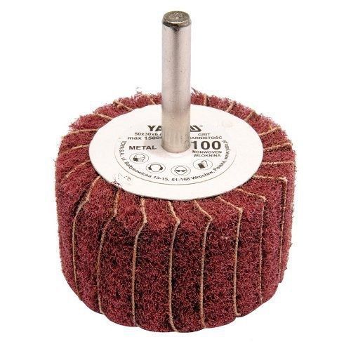 Kotouč lamelový radiální, 50x30, P60, s hřídelí 6mm YATO