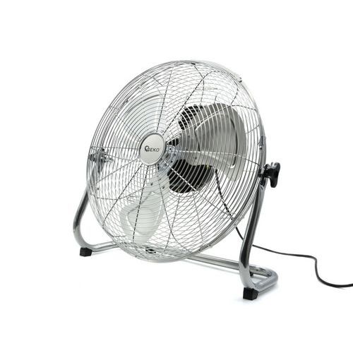 Podlahový ventilátor z nerezové oceli 50 cm GEKO