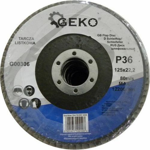 Lamelový kotouč, 125mm, P36 GEKO