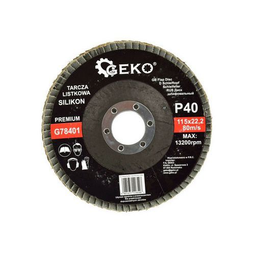 Lamelový kotouč, 115mm, P40 GEKO