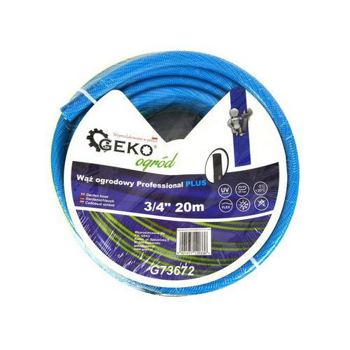 Hadice zahradní PROFESSIONAL PLUS modrá 3/4", 20 m GEKO
