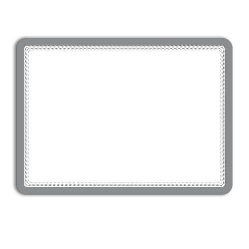 Informační kapsa Varna A4, samolepicí, stříbrná