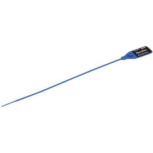 Univerzální bezpečnostní plastová plomba, modrá -  Manutan Expert