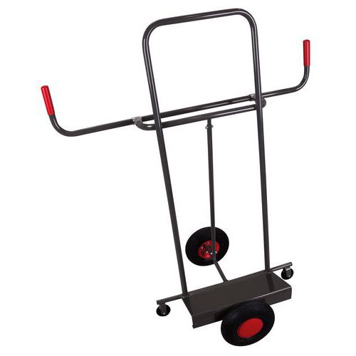 Rudl RU241 na tabule, do 250 kg, s nafukovacími koly, šedý