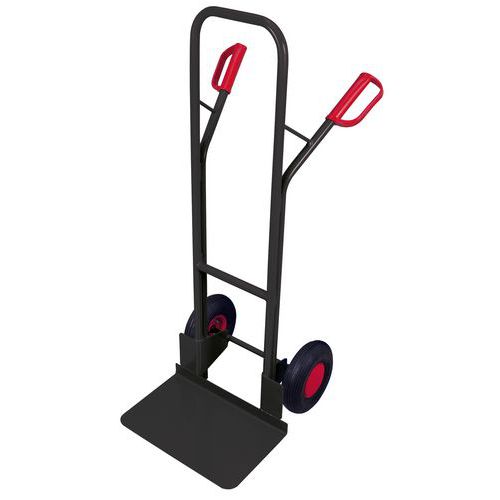 Rudl RU246, do 250 kg, 57 x 65 x 130,5 cm, s nafukovacími koly, šedý