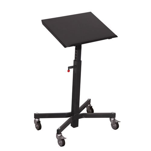 Transportní zvedací stojan s nastavitelným náklonem, do 150 kg, výška 71,5 - 108,5 cm, šedý