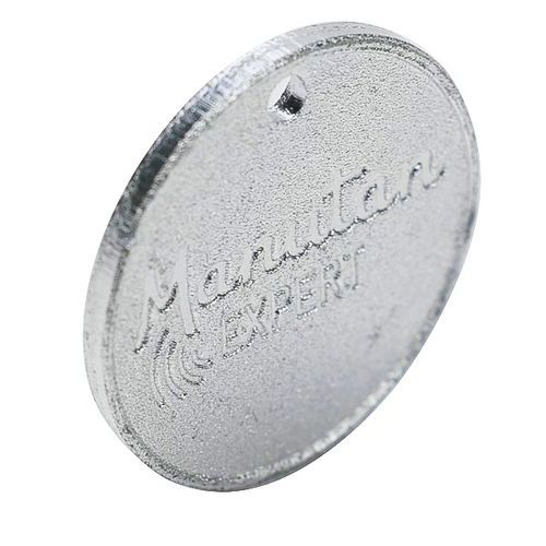 Hliníkový žeton Manutan Expert, průměr 30 mm, číslovaný 001 - 100
