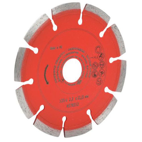 Řezný kotouč na železobeton Manutan Expert, 125 x 22.23 mm