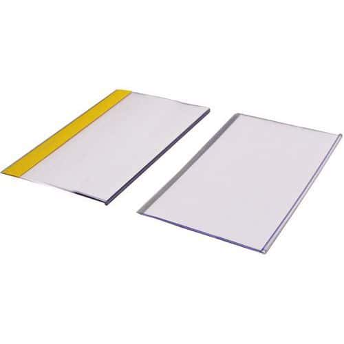 Extra velký držák samolepicích štítků 125 mm x 200 mm