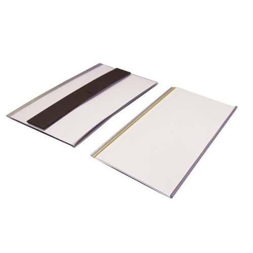 Extra velký magnetický držák štítků 125 mm x 200 mm