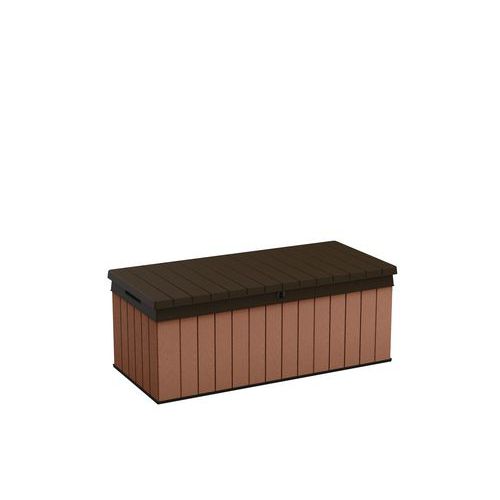 Zahradní úložný box Darwin Box, 380 l, hnědý
