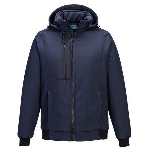 WX2 Eco softshell (2L), tmavě modrá, normální, vel.4XL