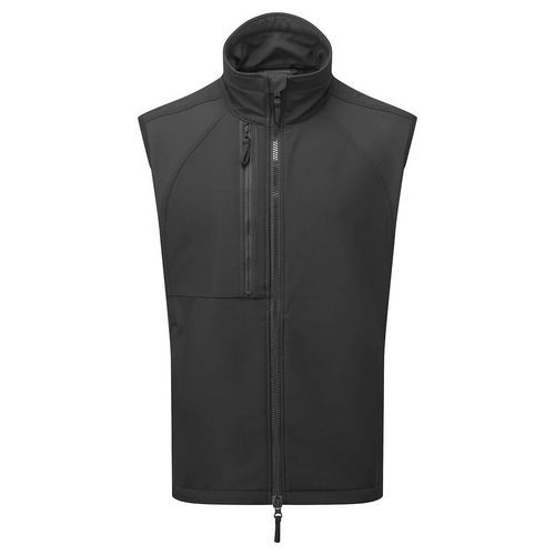 WX2 Softshell vesta Eco (2L), černá, normální, vel.4XL