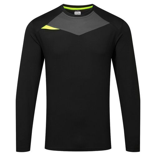 DX4 triko L/S, černá, vel.L