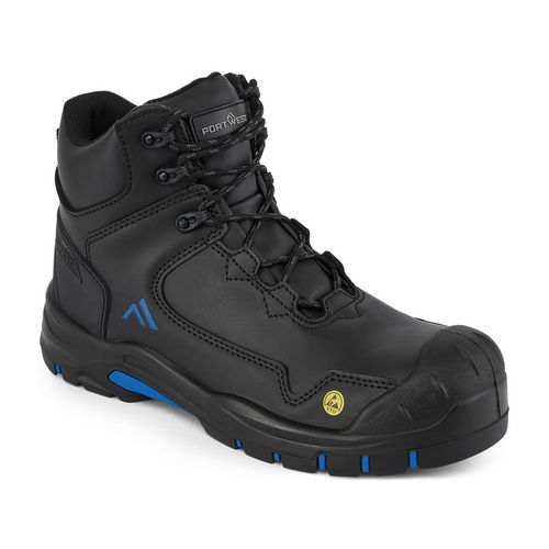 Kompozitní bota Apex Mid Boot S3S ESD HRO SR SC FO, černá/modrá, vel.37