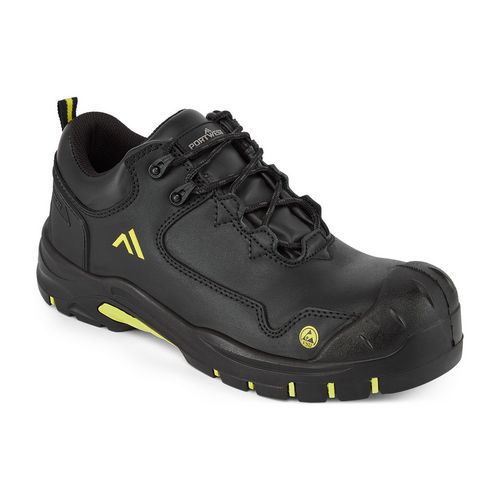 Obuv Apex kompozitní S3S ESD HRO SR SC FO, černá/žlutá, vel.38