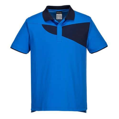 Polokošile PW2 S/S, světle modrá/modrá, vel. L