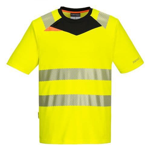 DX4 triko Hi-Vis S/S, černá/žlutá, vel. 4XL