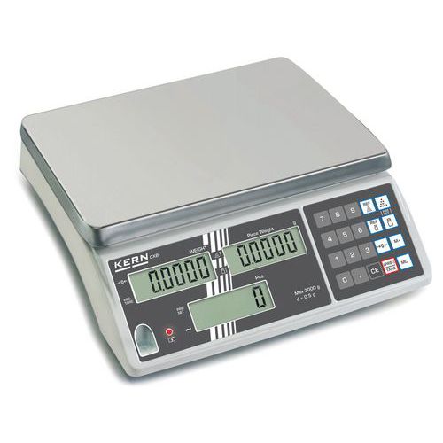 Počítací váha Kern CXB 3K0.2, do 3 kg, s kalibračním listem