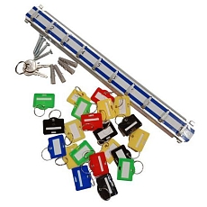 Skříňka na klíče, 200 háčků