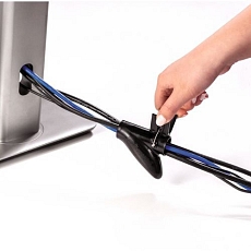 Chránič kabeláže Fellowes Cablezip, černý