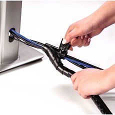 Chránič kabeláže Fellowes Cablezip, černý
