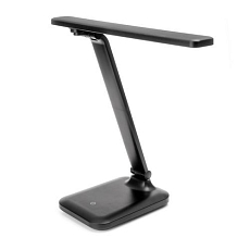 LED stolní lampa Platinet Remus 5W, USB port, černá