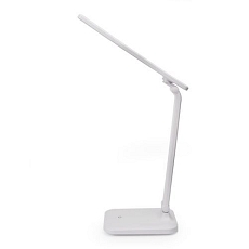 LED stolní lampa Platinet Remus 5W, USB port, bílá