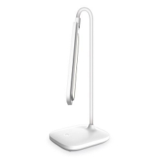 LED stolní lampa Platinet 5W, nabíjecí, bílá